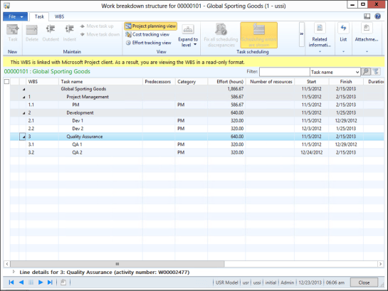 Update Your Project Plans Using Microsoft Project | Dynamics AX Tip Of ...
