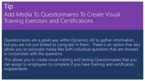Add Media To Questionnaires To Create Visual Training Exercises and Certifications