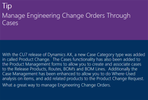 Manage Engineering Change Orders Through Cases