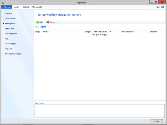 Set Up A Workflow Delegate When You Are Not Available | Dynamics AX Tip ...